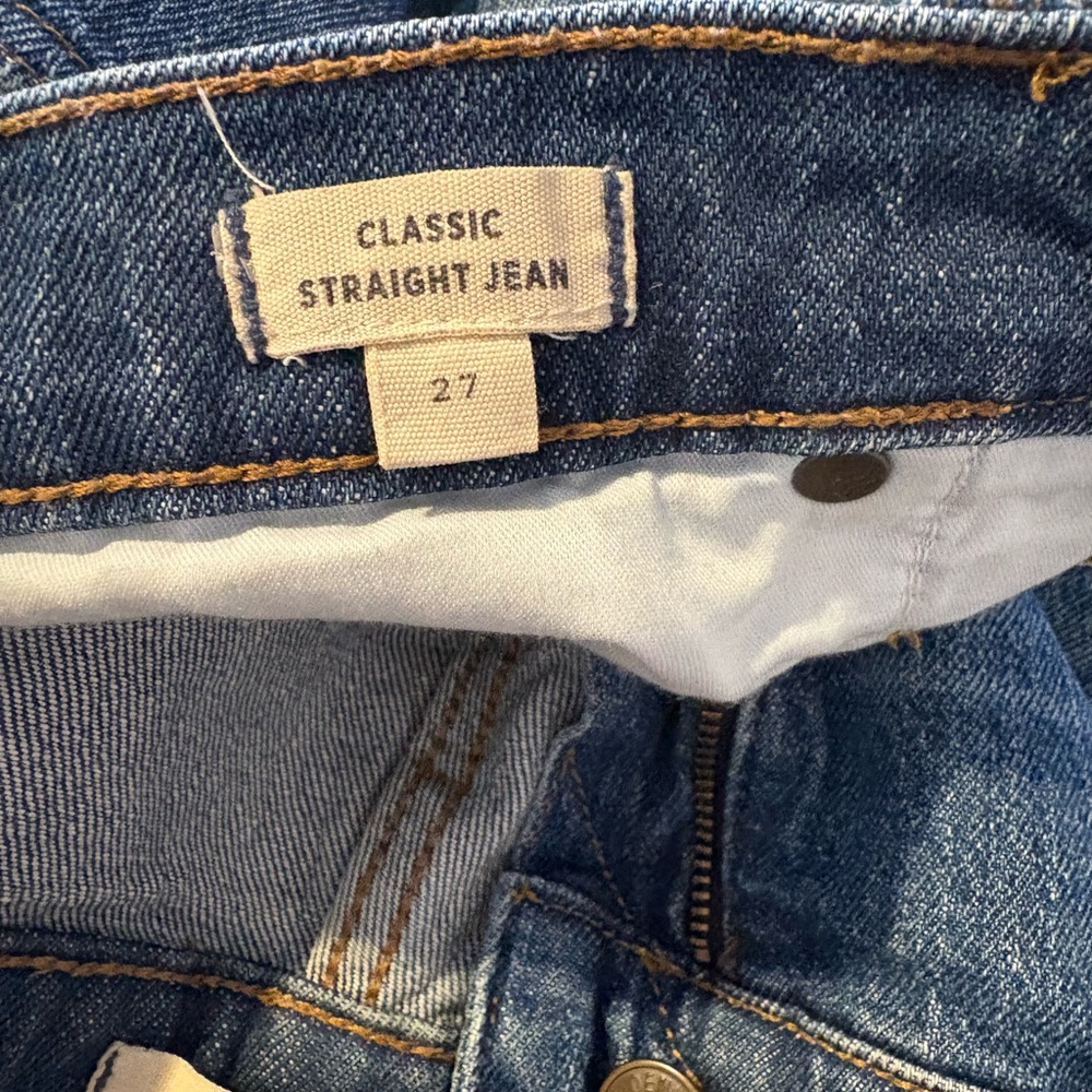 Madewell High Rise Classic Straight Jeans - Picture 7 of 7